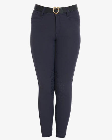Equestro Kids Unisex Knee Grip Riding Breeches