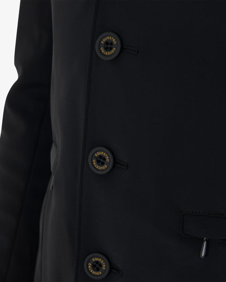 Veste de compétition Equestro pour homme avec logo brodé contrastant