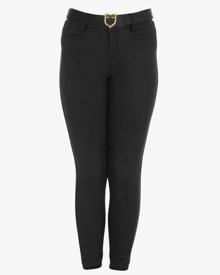 Equestro Kids Unisex Knee Grip Riding Breeches