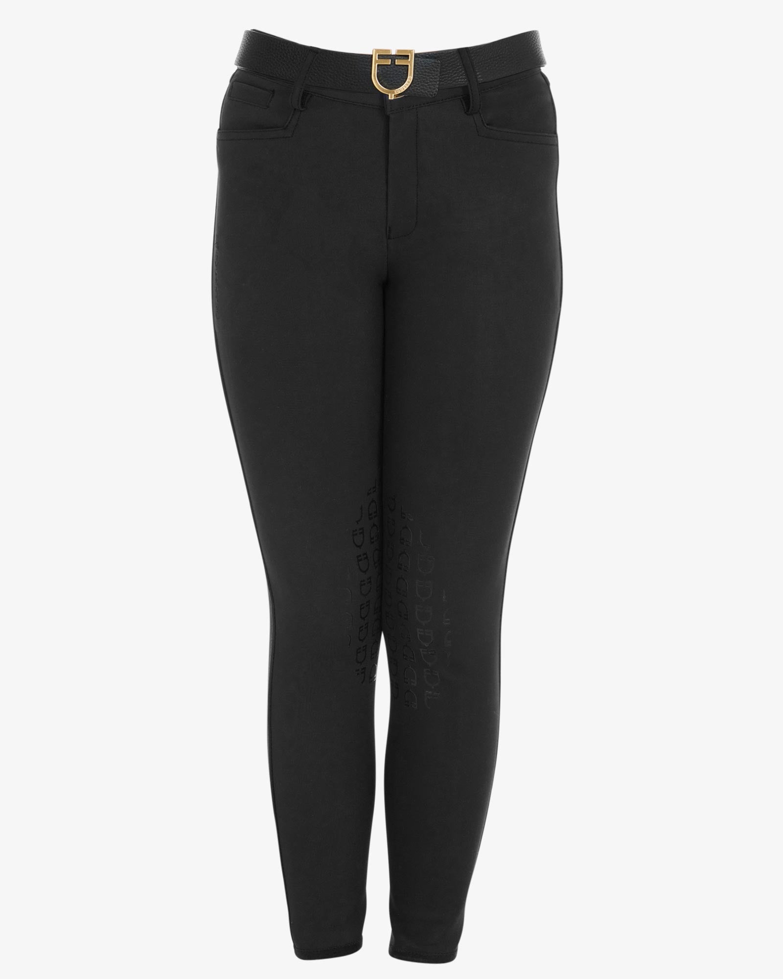 Equestro Kids Unisex Knee Grip Riding Breeches