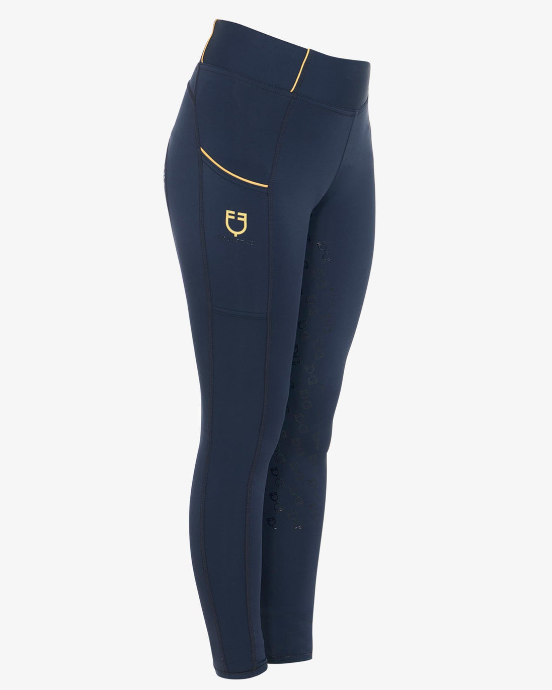 Equestro Meisjes Slim Fit Grip Legging