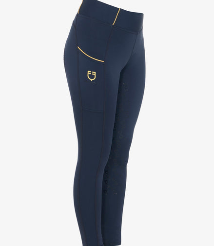 Equestro Meisjes Slim Fit Grip Legging