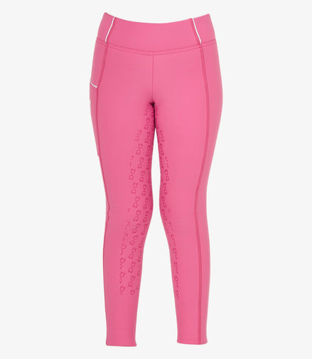 Equestro Meisjes Slim Fit Grip Legging