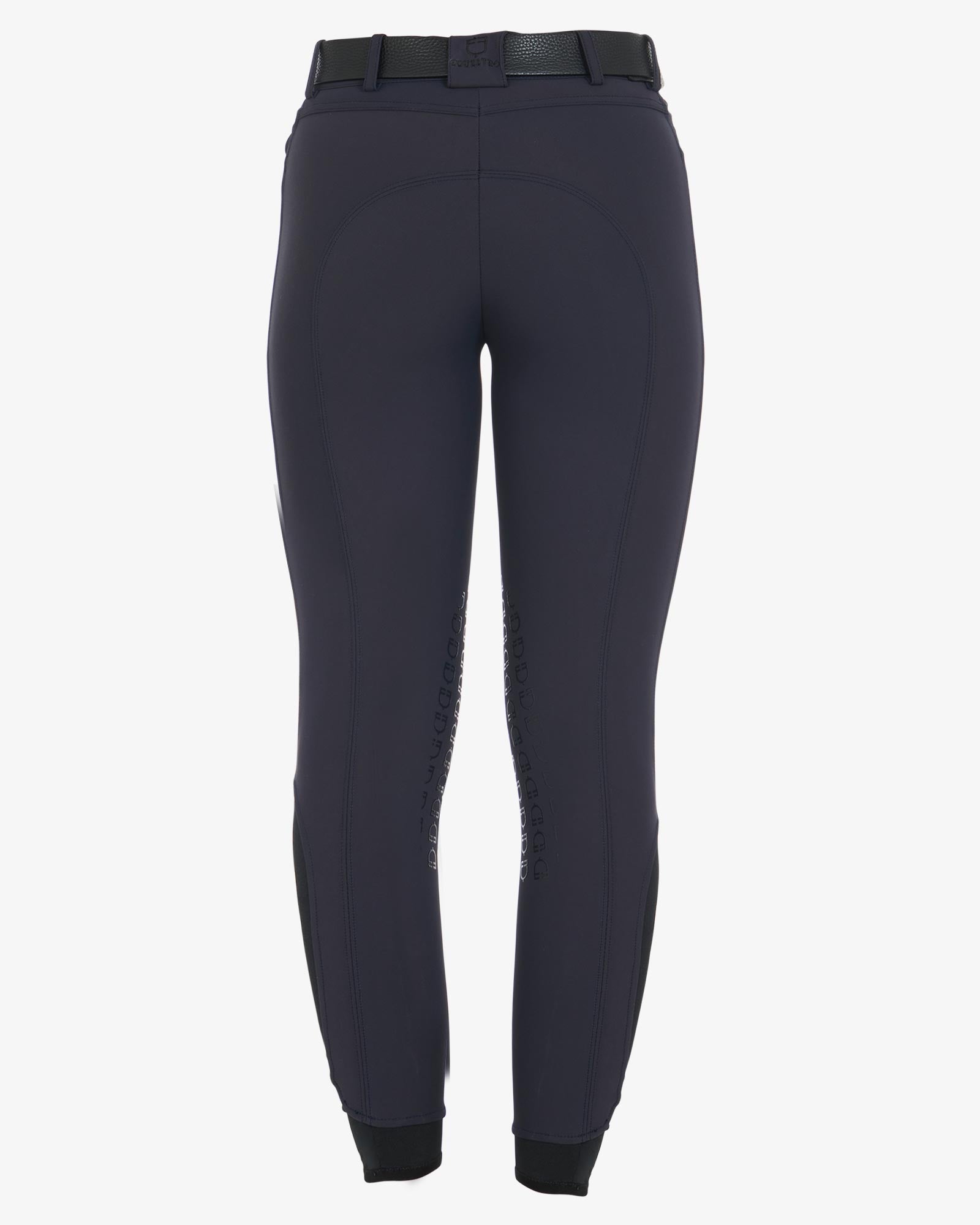 Pantalon d'équitation d'été pour femme Equestro, genouillères Zenda