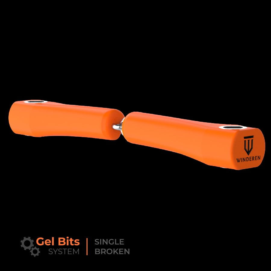 Winderen Mouthpiece bit Enkel Gebroken