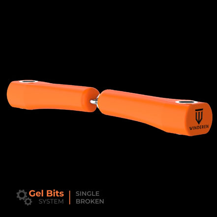 Winderen Mouthpiece bit Enkel Gebroken