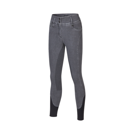 Kingsland Rijbroek Kayce H-Shape Full Grip Denim