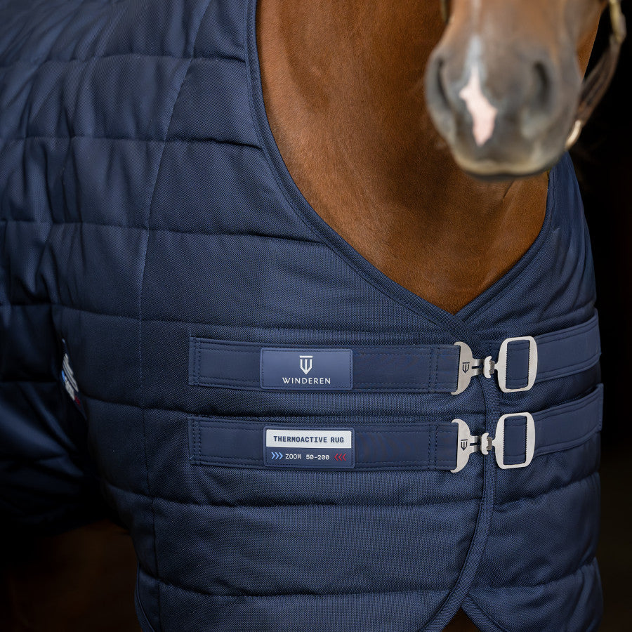 Couverture d'écurie Winderen pour chevaux Thermoactive Zoom 