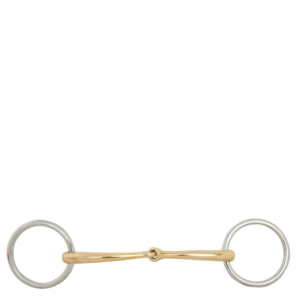 BR Einfach gebrochenes Gebiss Soft Contact 10mm