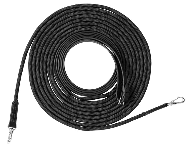 Riding World leren/koord teugels