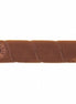 Fleck Woven Nylon cover; nubuck-wrapped-grip; brass-or nickel cap