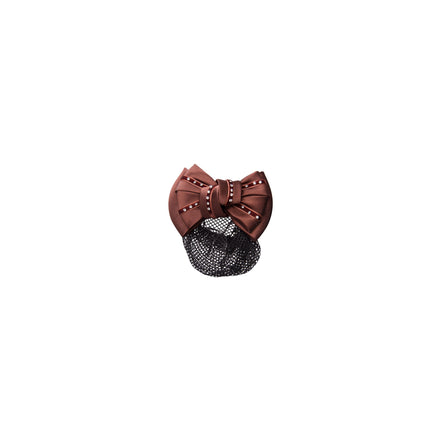 Imperial Riding Hair Bow with Knot Net