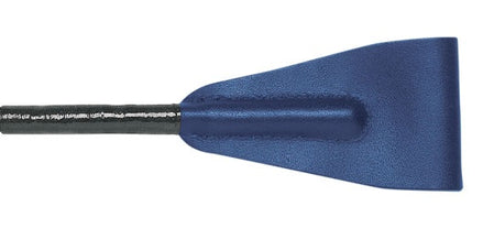 Fleck Woven Nylon cover; leather wrapped grip; leather collar and button cap