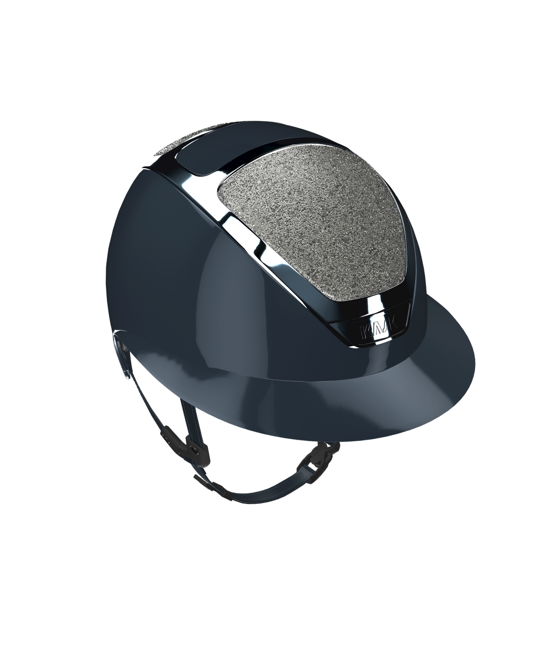 Kask Star Lady Pure Shine Navy WG11 + Swarovski Teppich Silber