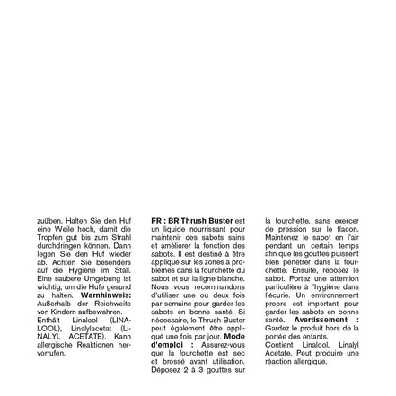 BR Thrush Buster 59ml - Rotstraal