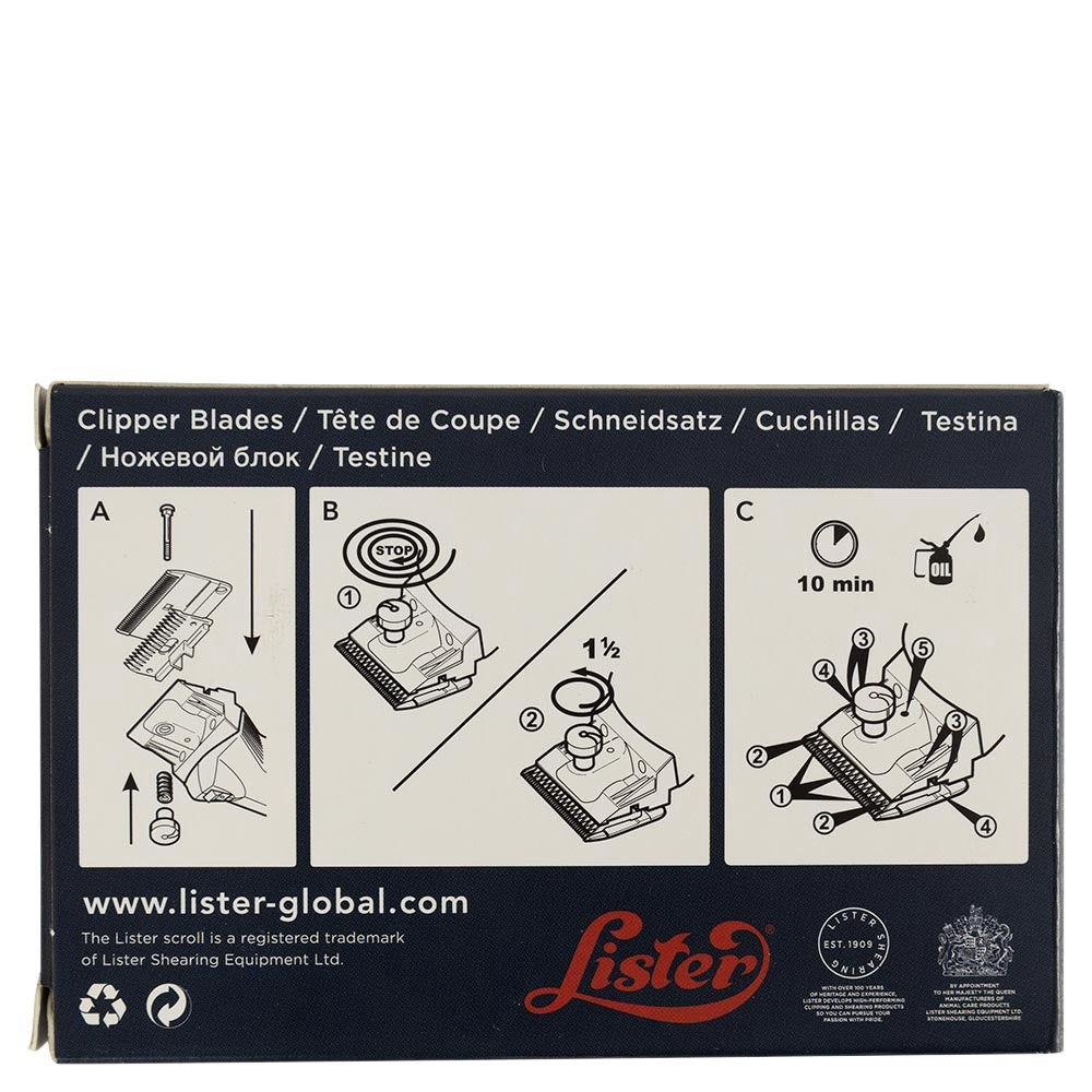 Lister A2/AC Medium blade 2.5mm