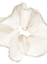 BR Scrunchie Shine White