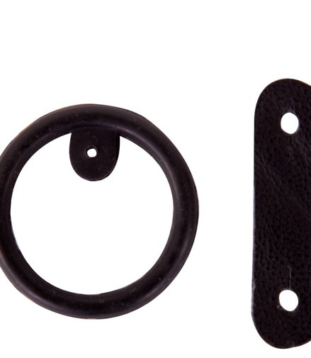 BR Rubberen ring met leertje voor veiligheidsbeugel