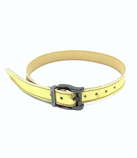 Kingsley Sporenriempjes - Gold/Black Chrome One Size