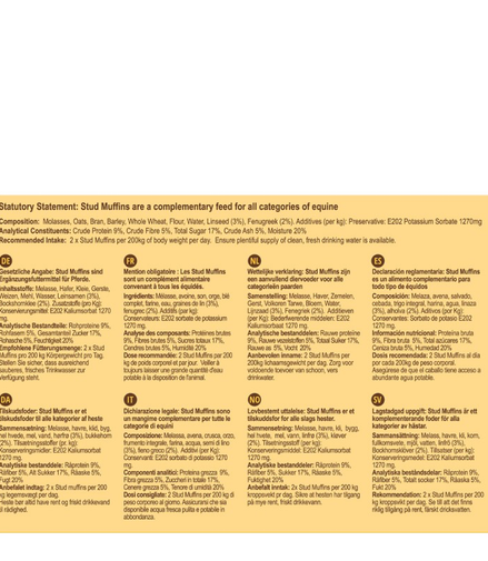 Stud Muffins 45pcs 1,2kg