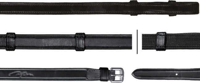 Dy'on 5/8 Hunter reins 7 loops (No stopper) New Eng.