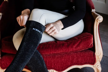 Kentucky Socken Glitzer