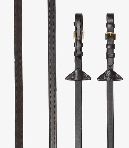 LeMieux Half leder half Rubber Teugels