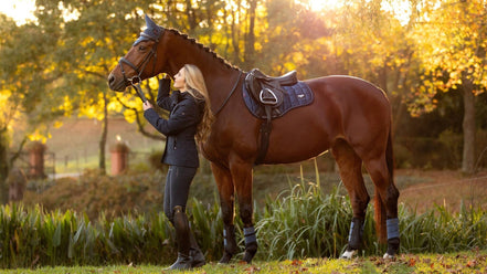 LeMieux Loire Saddle Pad Classic Atlantic