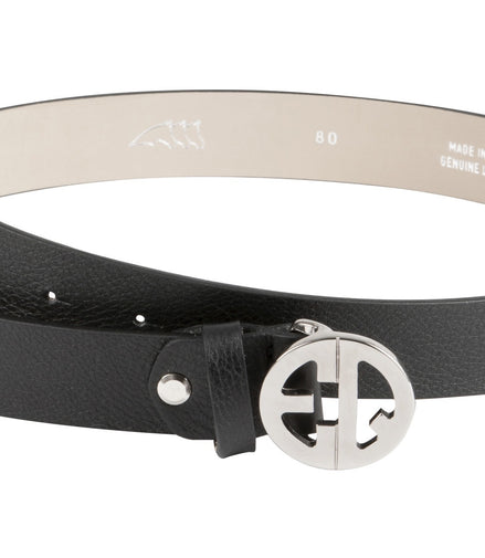 Equiline Leather Belt With Buckle Echilae
