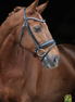 LJ Leathers Hoofdstel Brownie Aansnoerneusriem
