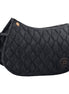 Eskadron Zadeldek Metallic Faux Leather Platinum 23 Black