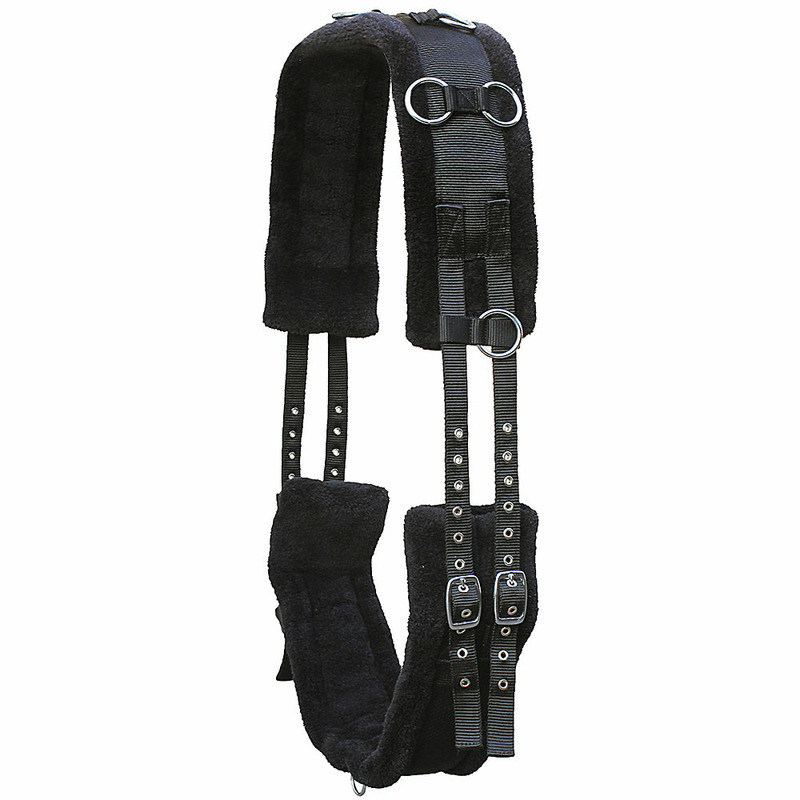 Euroriding Lunging Girth Teddy Fleece