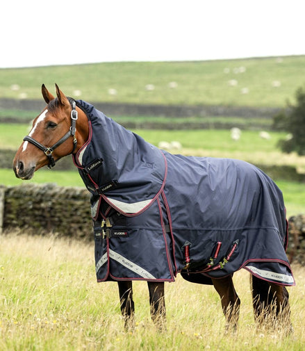 LeMieux Kudos Thermo Layer Turnout Paardendeken Navy