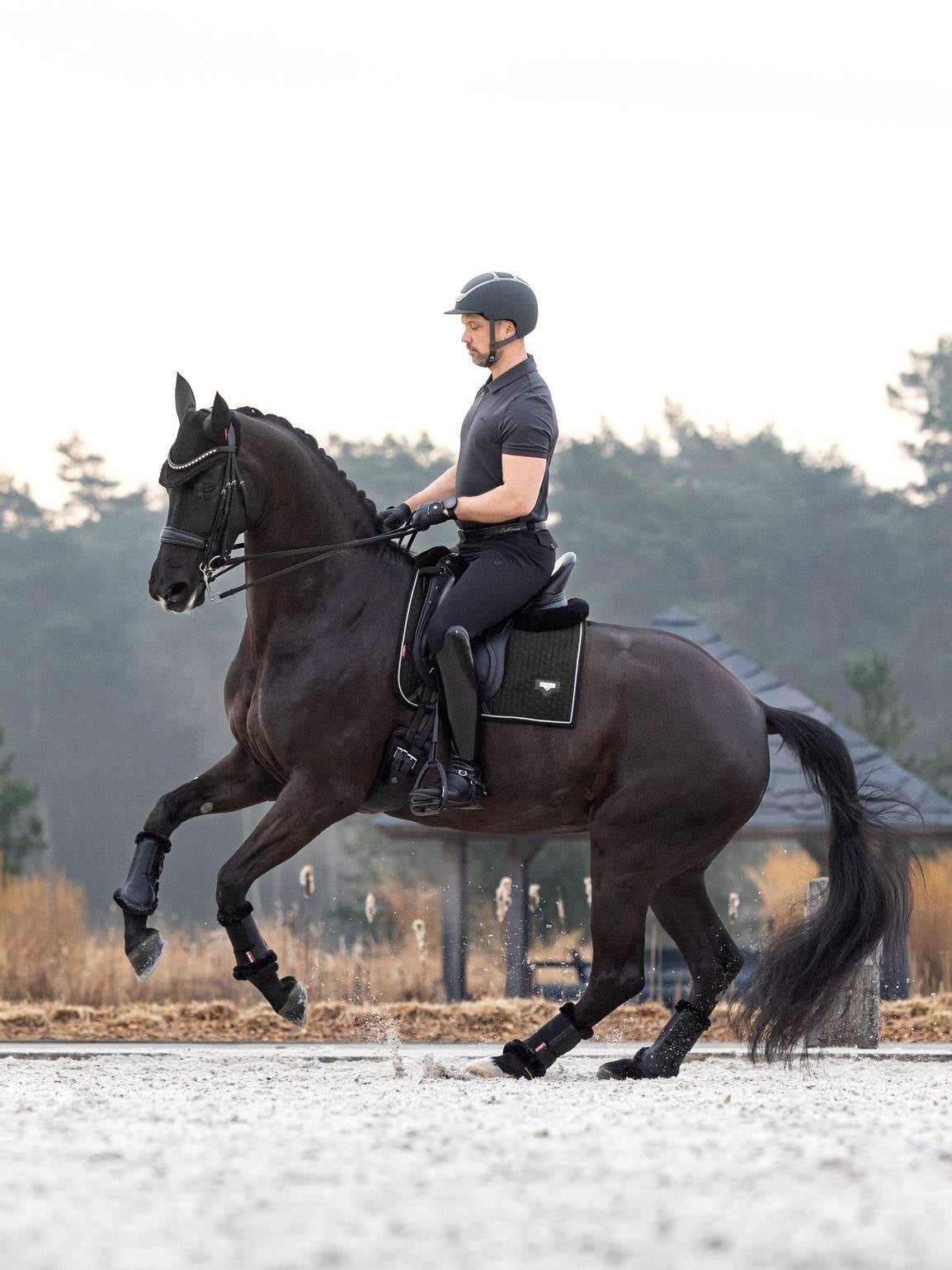 LeMieux Puissance Suede Zadeldek