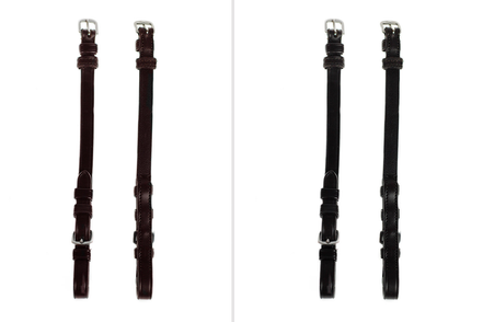 PS of Sweden Cheek Pieces with selectable cradle; flat; regular buckles