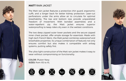 Freejump Matt Regen Jas Heren