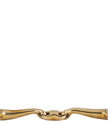 BR Double jointed bustrens Soft Contact curved mouthpiece