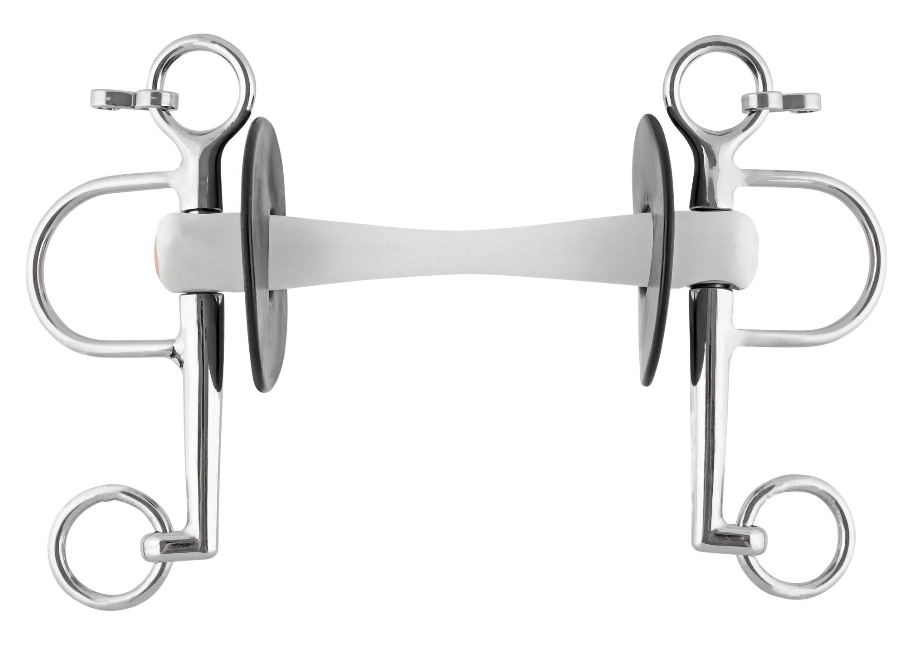 Nathe Pelham  with flexible Mullen Mouth; long cheeks - 20mm