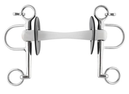Nathe Pelham  with flexible Mullen Mouth; long cheeks - 20mm