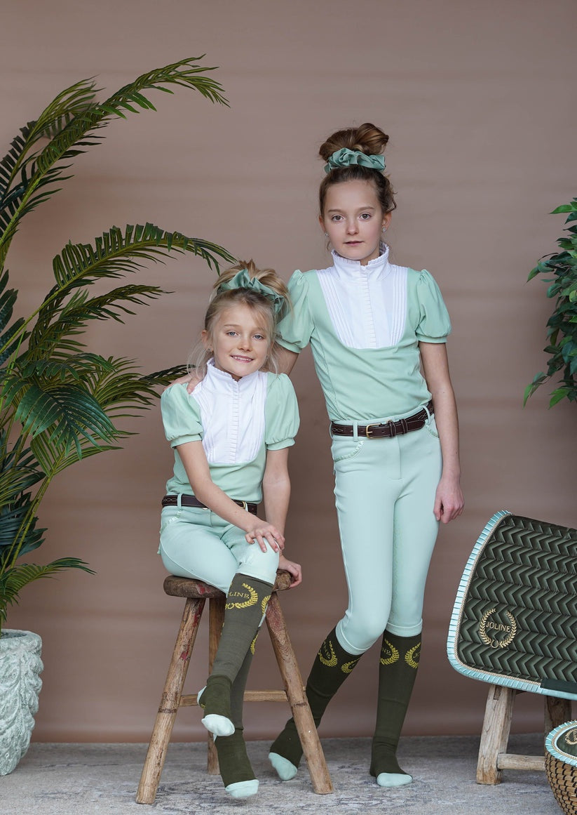 Joline Kids Rijbroek Light Green