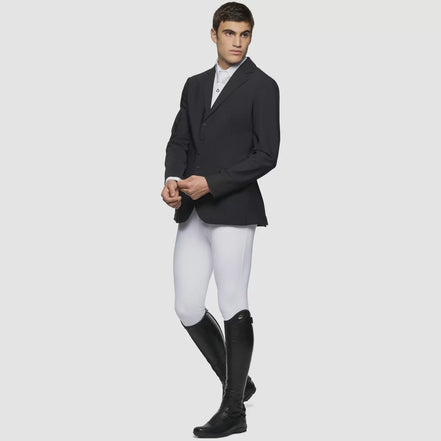 Cavalleria Toscana Herren-Wettkampfjacke mit Reißverschluss, leicht