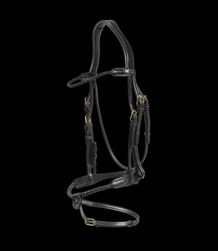 Dy'on Braided noseband Bridle with removable flash
