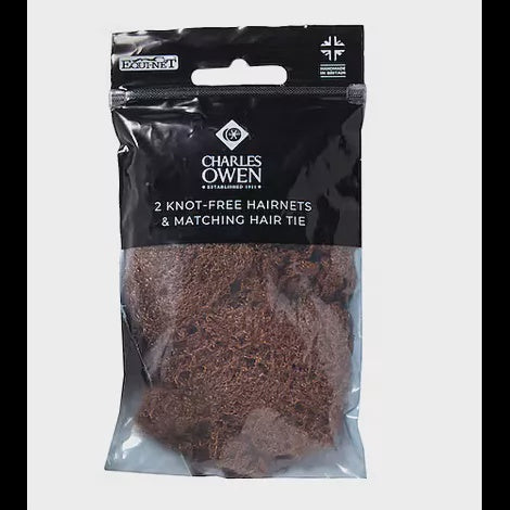 Charles Owen Haarnetze 2er-Pack