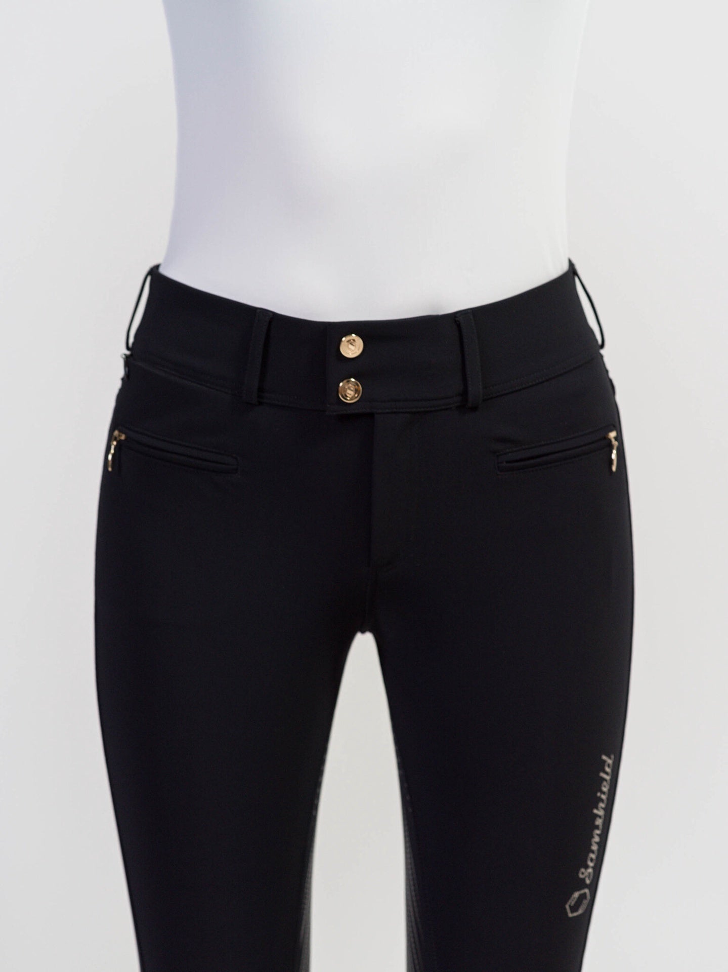 Samshield Damen Reithose Clara Full Grip Champagner