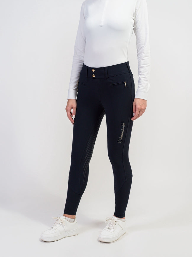 Samshield Damen Reithose Clara Full Grip Champagner