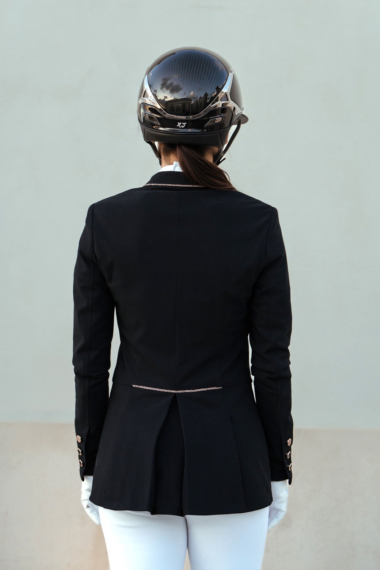 Samshield Kurzes Dress-Sakko aus Kristallstoff, Turnierjacke