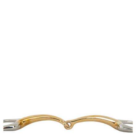 BR Single Jointed Snaffle Bit (Bust Bit) Soft Contact
