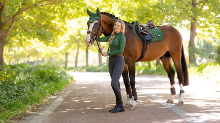 LeMieux Saddle Pad Loire Memory Close Contact Square