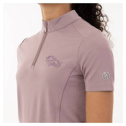 BR Eevolv Kids half-zip shirt korte mouw Emery