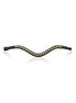 Utzon Browband with Pyramids Black Full